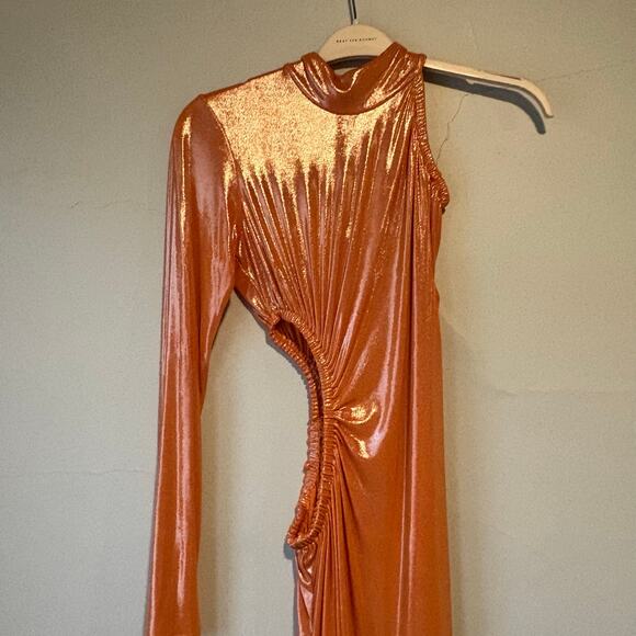 ROTATE Birger Christensen Alice Cutout Dress Size 38 or US Size 8 - Picture 6 of 9